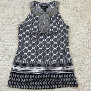 International Concepts beaded top